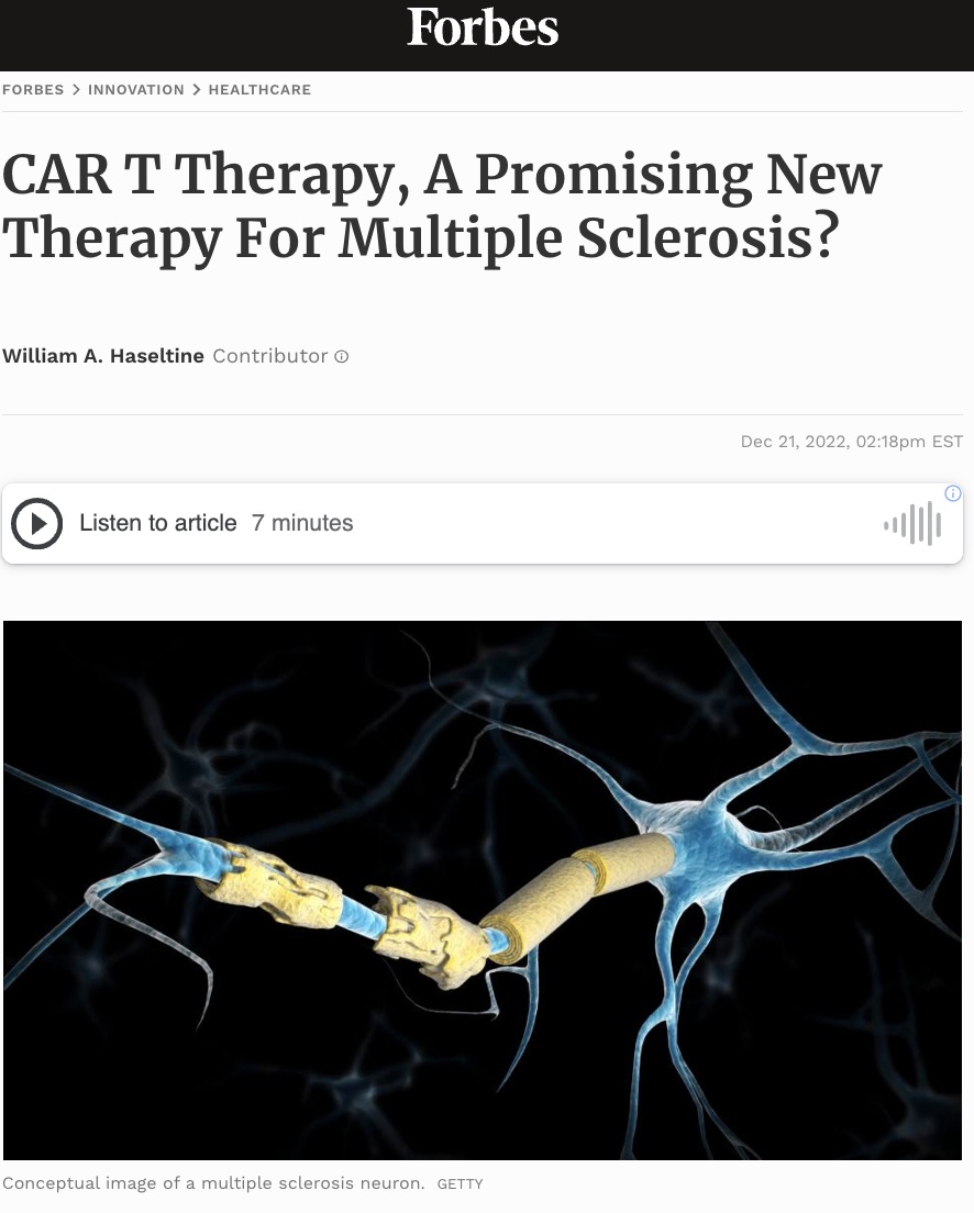 CAR T and MS