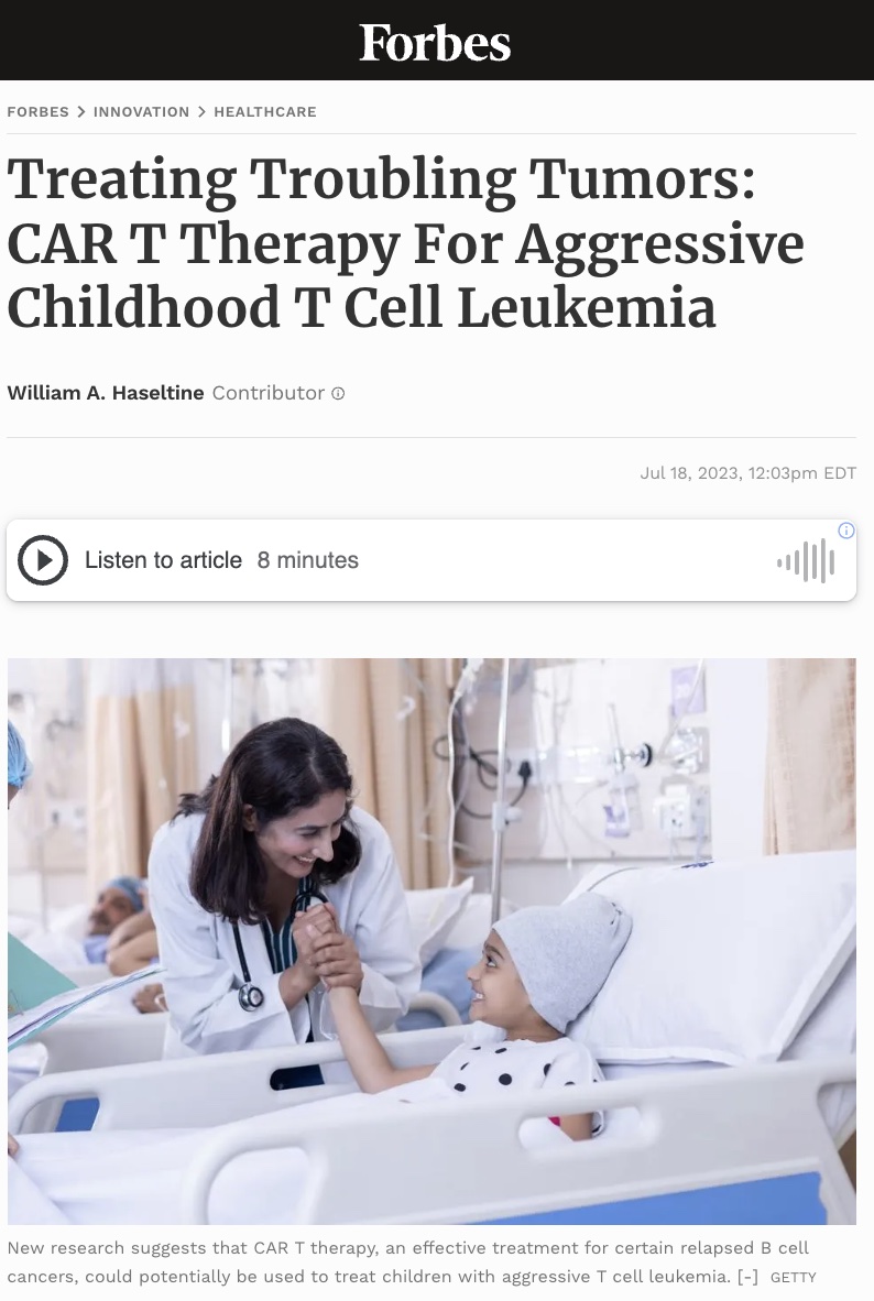 CAR T for TALL
