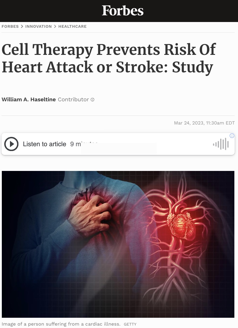 Cell therapy + heart failure
